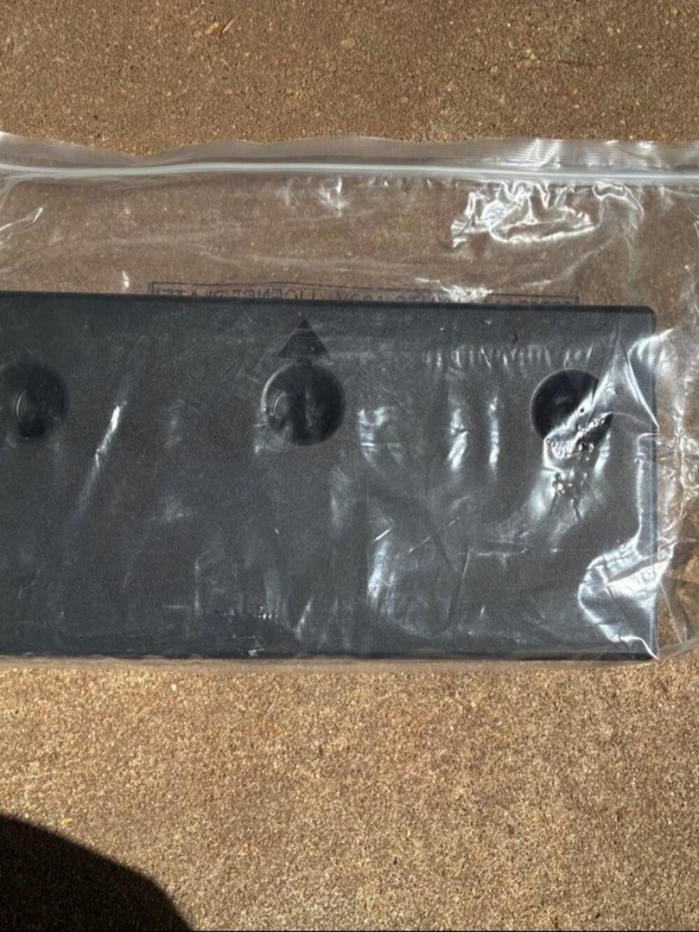 VW Tiguan front license plate holder 5N0807287C